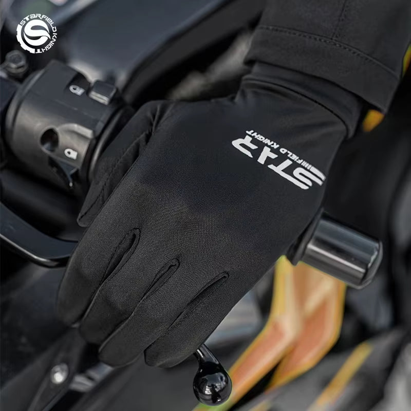 Winter Summer Motorcycle Gloves Inner Liner Moto Riding Car Driving Silk Liner Soft Sport Motorbike Motocross Glove Lining Black