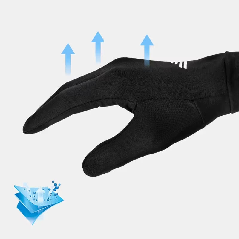 Winter Summer Motorcycle Gloves Inner Liner Moto Riding Car Driving Silk Liner Soft Sport Motorbike Motocross Glove Lining Black